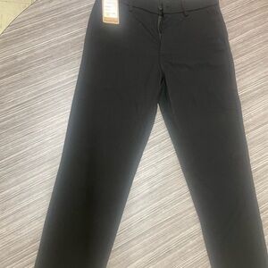 Black slacks straight leg black